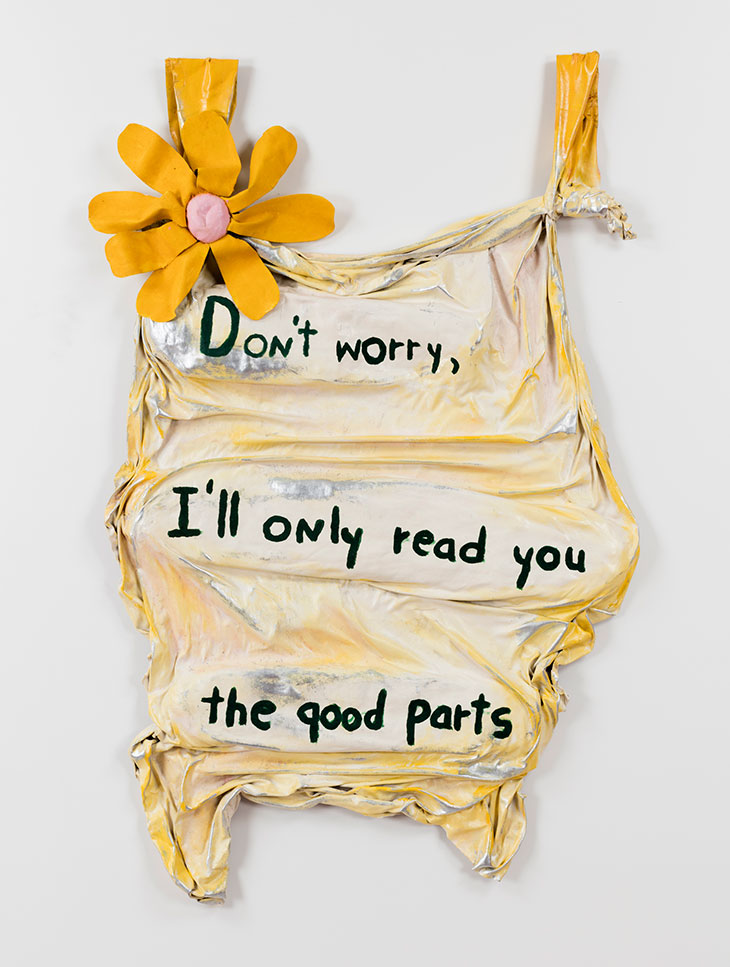 Don’t worry, I’ll only read you the good parts (1975), Ree Morton.