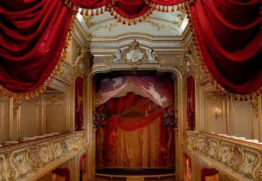 The Yusupov Palace theatre, designed by Andrey Mikhailov in the 1830s,