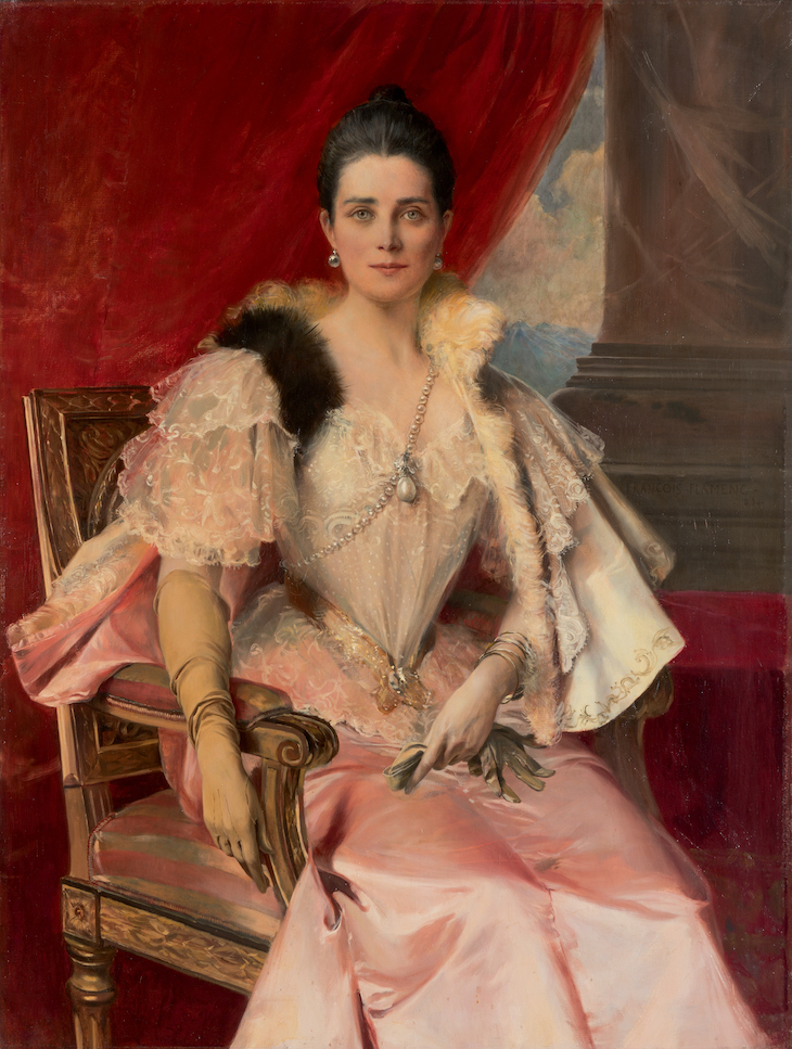 Portrait of Princess Zinaida Yusupova (1894), François Flameng.