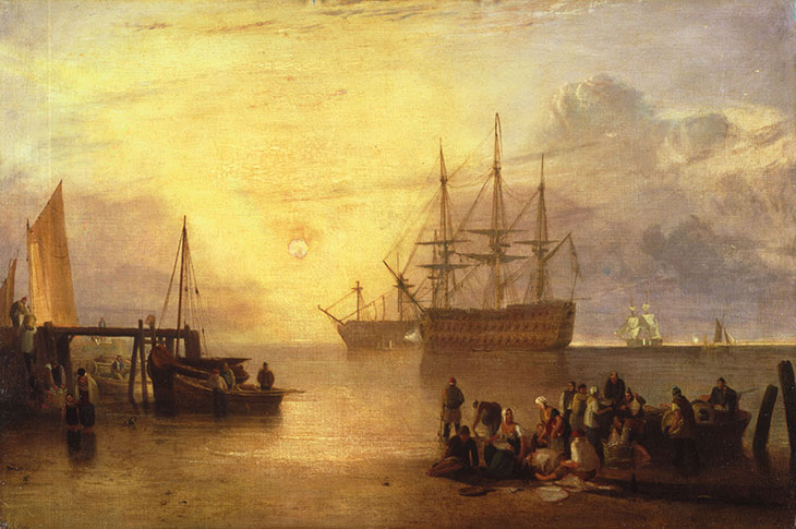 The Sun Setting Through Vapour (c. 1809), J.M.W. Turner.