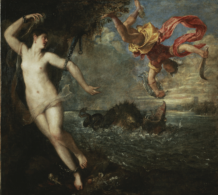 Perseus and Andromeda (c. 1554–56), Titian.