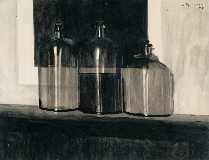 Flasks (1909), Léon Spilliaert. Private collection