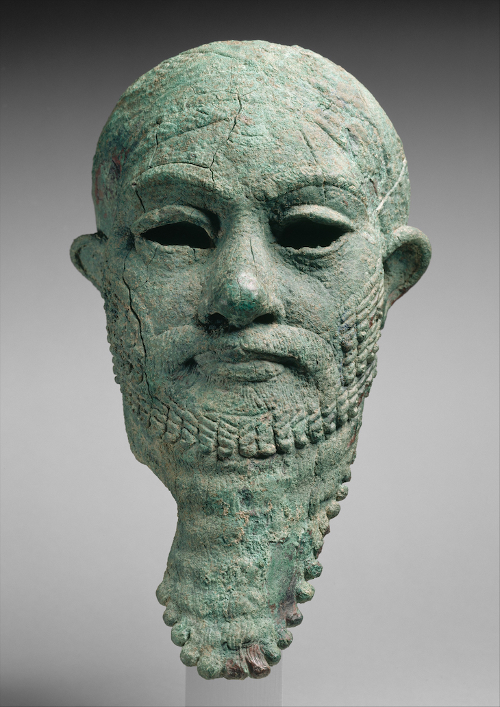 Head of a ruler (c. 2300 - 2000 BC), Mesopotamia.