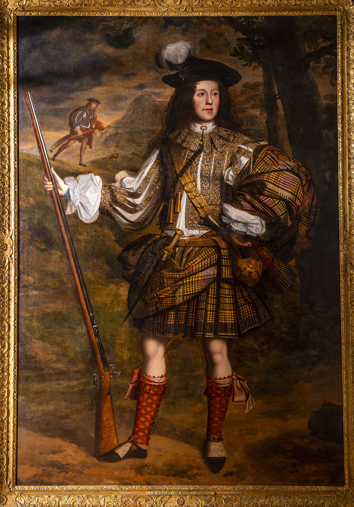 A Highland Chieftain: Portrait of Lord Mungo Murray (c.1683), John Michael Wright.
