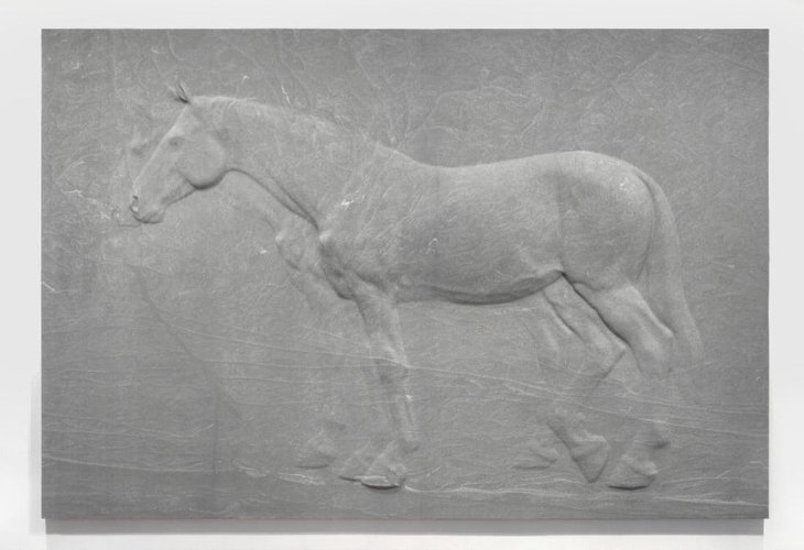 Two Horses (2019), Charles Ray.