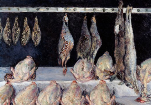 Chicken, Game Birds, and Hares (c. 1882), Gustave Caillebotte.
