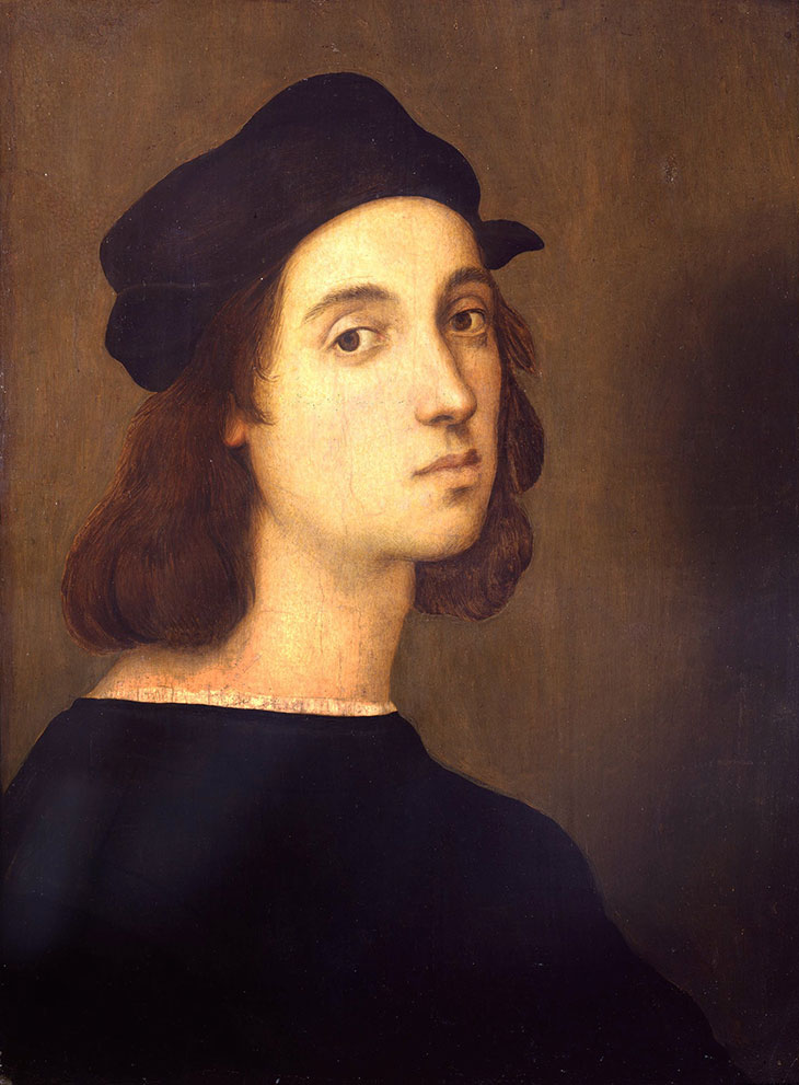 Self-portrait (1506), Raphael. Galleria degli Uffizi, Florence