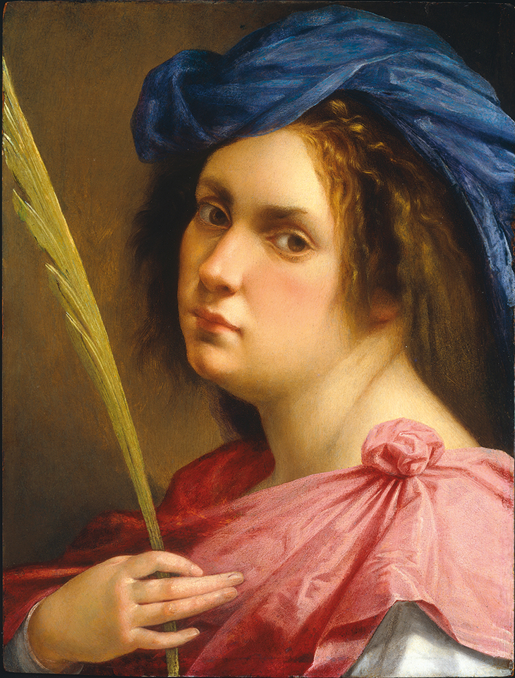 Self-Portrait as a Female Martyr (c. 1613–14), Artemisia Gentileschi. Private collection.