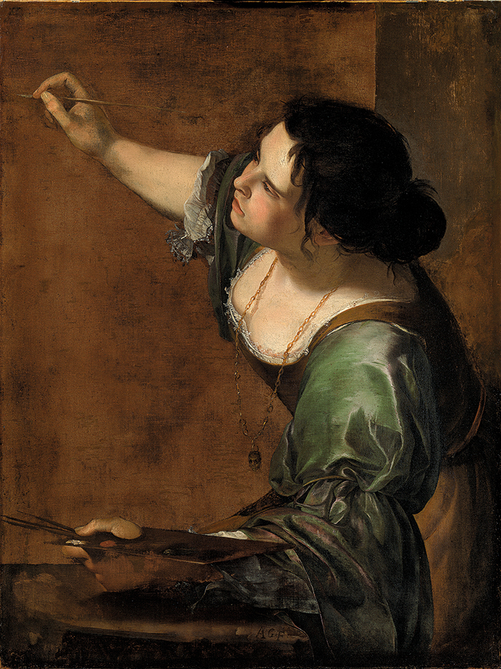 Self-Portrait as the Allegory of Painting (La Pittura) (c. 1638–39), Artemisia Gentileschi.