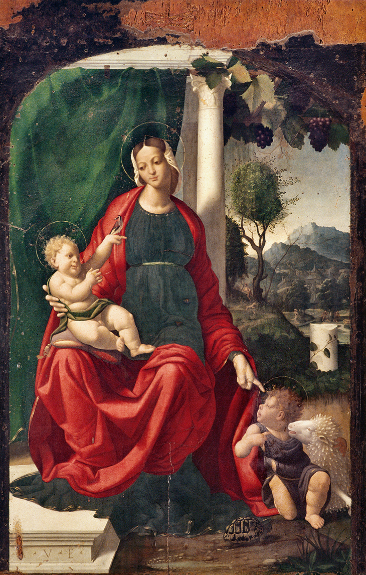 Madonna dei Giardini (1516), Girolamo Alibrandi.