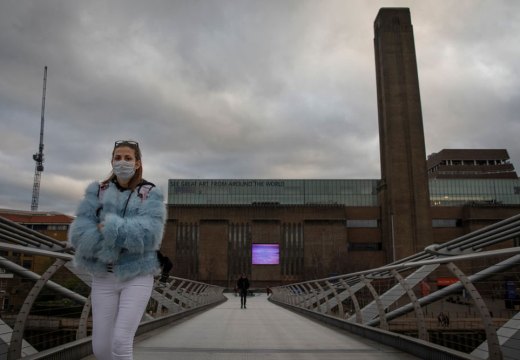 A view of Tate Modern, London, in March 2020.