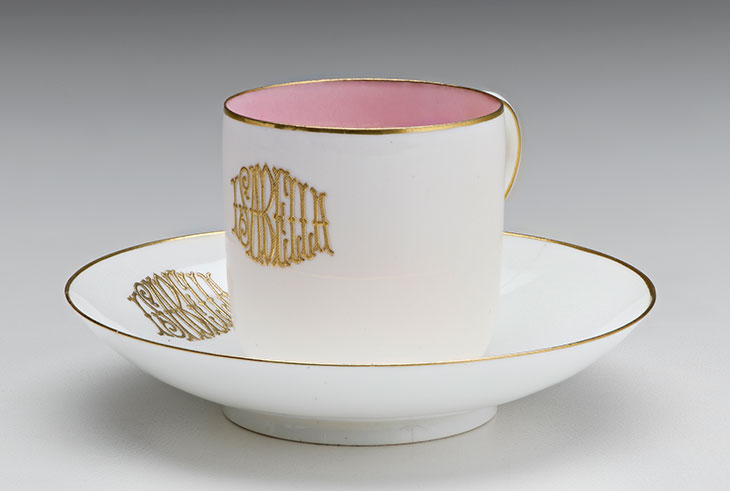 Cup and saucer (1884), Minton Ceramics Manufactory