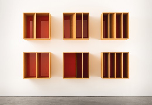 Untitled (1986) Donald Judd. Hessel Museum of Art, Center for Curatorial Studies, Bard College, Annandale‑on‑Hudson, New York.