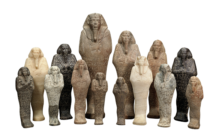 Shawabties of King Tarharqa (Napatan Period, reign of Taharqa, 690–664 BC), Nubian.