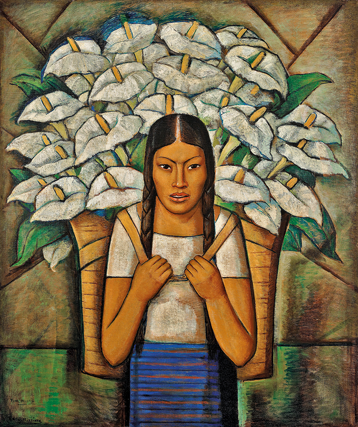 Calla Lily Vendor (1929), Alfredo Ramos Martínez.