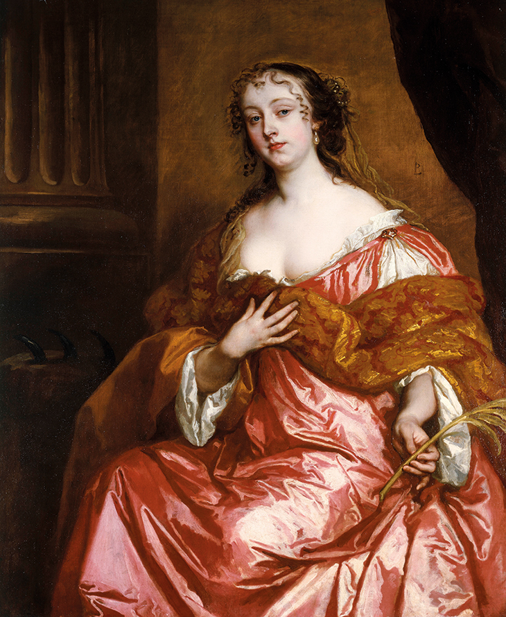 Elizabeth Hamilton, Countess of Gramont (c. 1663), Peter Lely. Royal Collection Trust.