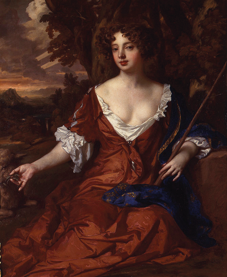 Louise de Kéroualle as a Shepherdess (c. 1671), Peter-Lely. Althorp, Northamptonshire