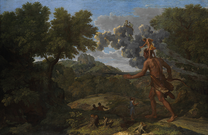 Landscape with Orion (1658), Nicolas Poussin. Metropolitan Museum of Art, New York
