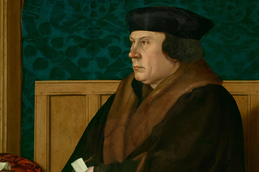 Thomas Cromwell (detail), (1532–33), Hans Holbein. The Frick Collection, New York.