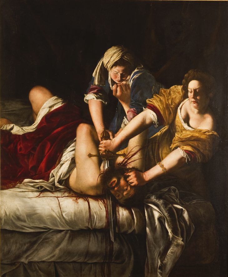 Judith Beheading Holofernes (c. 1613-14), Artemisia Gentileschi.
