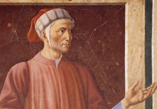 Dante (detail; c. 1448–49), Andrea del Castagno.