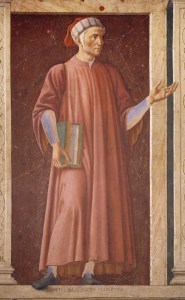 Dante (c. 1448–49), Andrea del Castagno.