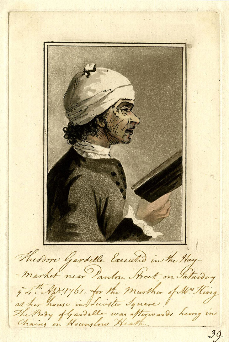 Théodore Gardelle (1794), Samuel Ireland after John Inigo Richards and William Hogarth.(1794), Samuel Ireland after John Inigo Richards and William Hogarth.
