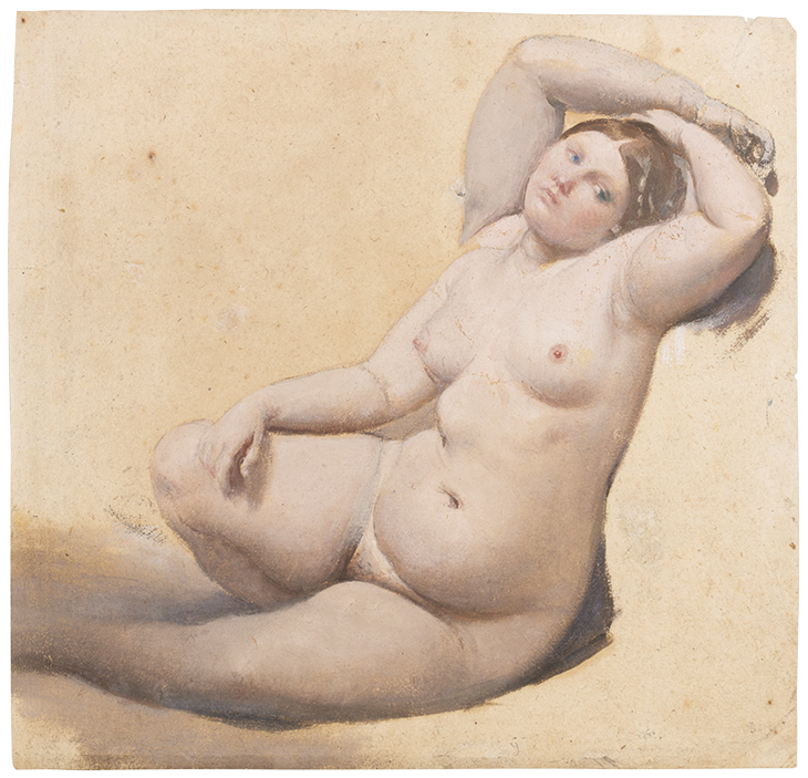 Woman with Three Arms (c. 1859), Jean-Auguste-Dominique Ingres. Musée Ingres Bourdelle, Montauban.