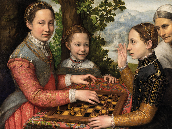 The Chess Game (1555), Sofonisba Anguissola. National Museum, Poznan