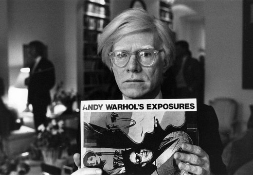 Andy Warhol photographed in 1980.