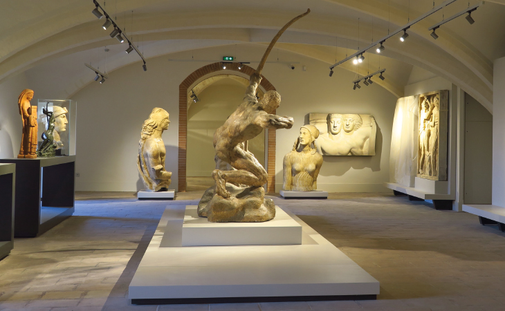 A large plaster version of Herakles the Archer (1909), by Emile-Antoine Bourdelle, is the centrepiece of one of the museum’s newly renovated galleries