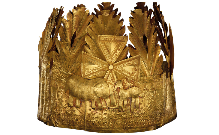 Crown (1900–50), Ewe, Ghana. Museum of Fine Arts, Houston