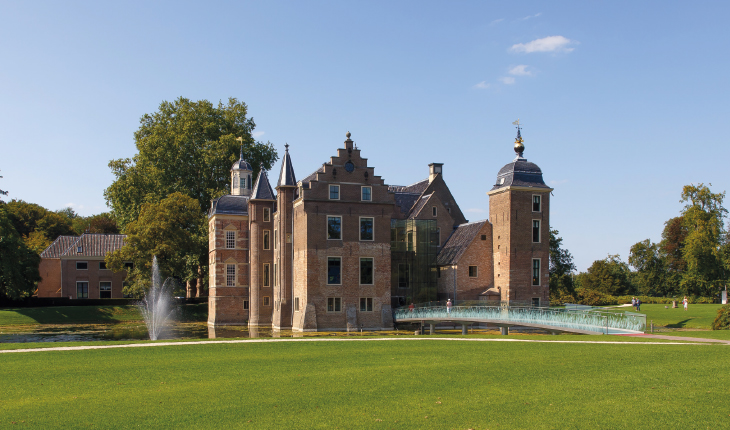 Ruurlo Castle, the Netherlands, a branch of Museum MORE since 2017 and home to the largest collection of paintings by the Dutch artist Carel Willink.