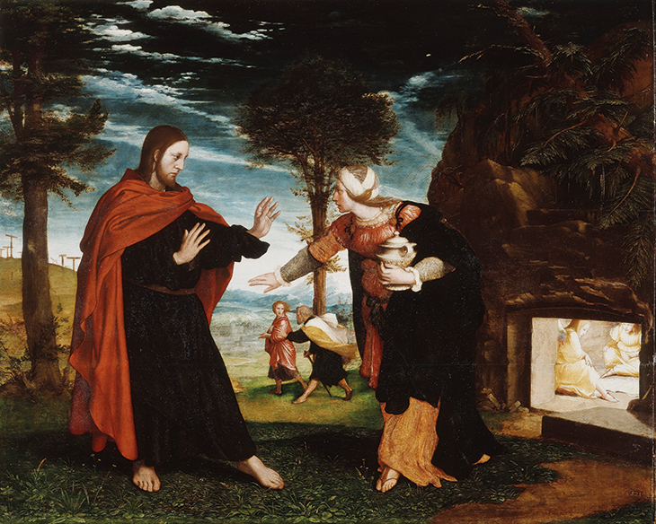 Noli Me Tangere (1526–28), Hans Holbein the Younger. Royal Collection Trust.