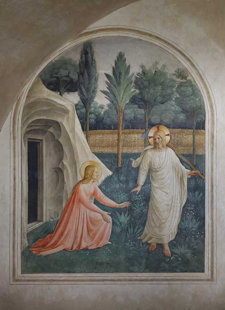 Noli Me Tangere (c. 1442), Fra Angelico. Museo di San Marco, Florence