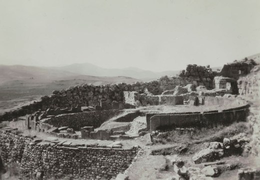 Grave Circle A viewed from South, Mycenae (1920–23), unknown photographer.