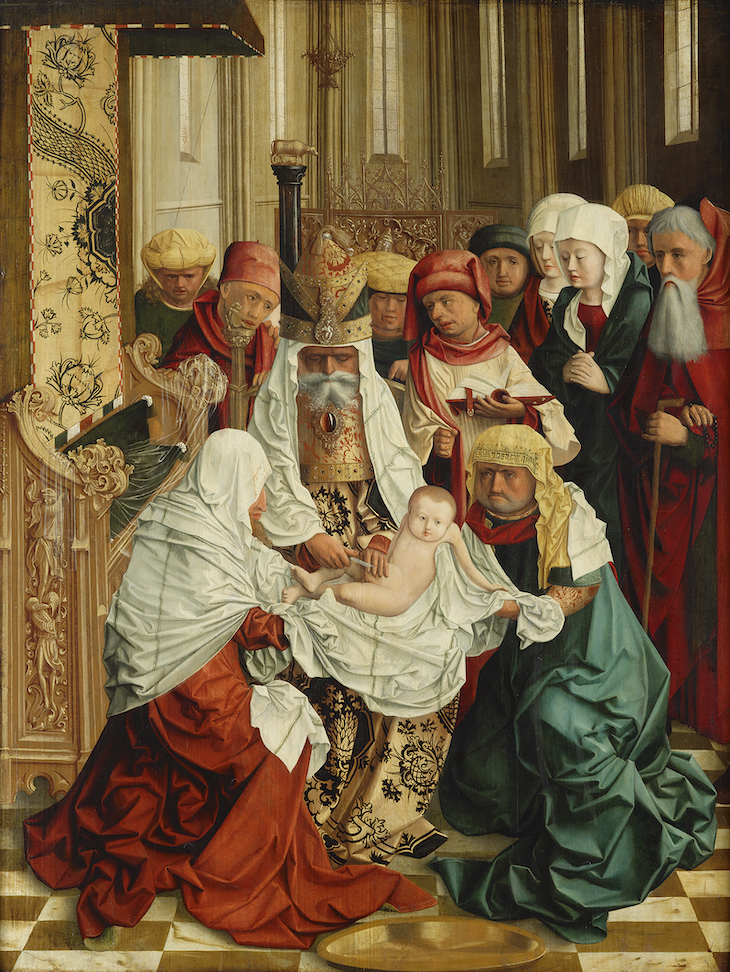 The Circumcision of Christ, from the Mondsee altarpiece (c. 1495–99), Master of Mondsee