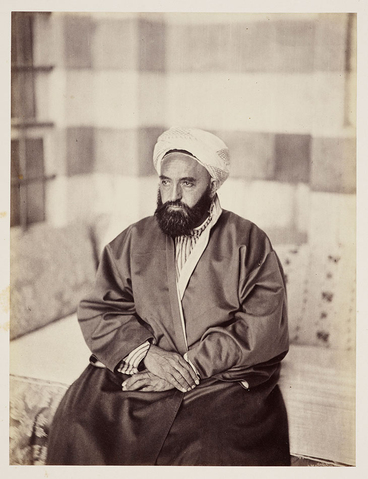 Portrait of 'Abd al-Qadir, Damascus (1862), Francis Bedford.
