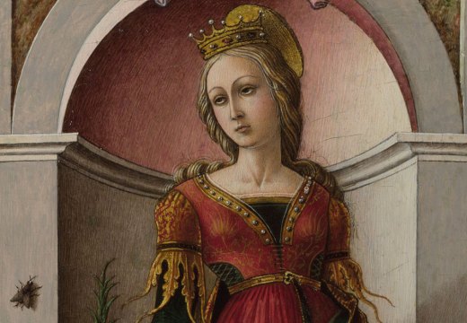 St Catherine of Alexandria (c. 1491–94), Carlo Crivelli. National Gallery, London