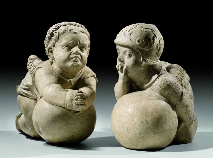 Two putti (c. 1525-30), Hans Daucher