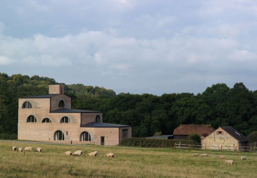 Nithurst Farm in West Sussex, designed by Adam Richards and completed in 2019.