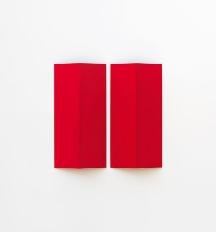 Prototype for Reliefs Serie A (Reliefs Series A; 1966), Charlotte Posenenske.