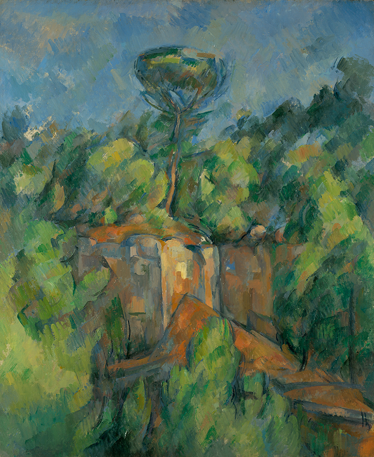 Bibémus Quarry (1895–1900), Paul Cézanne.