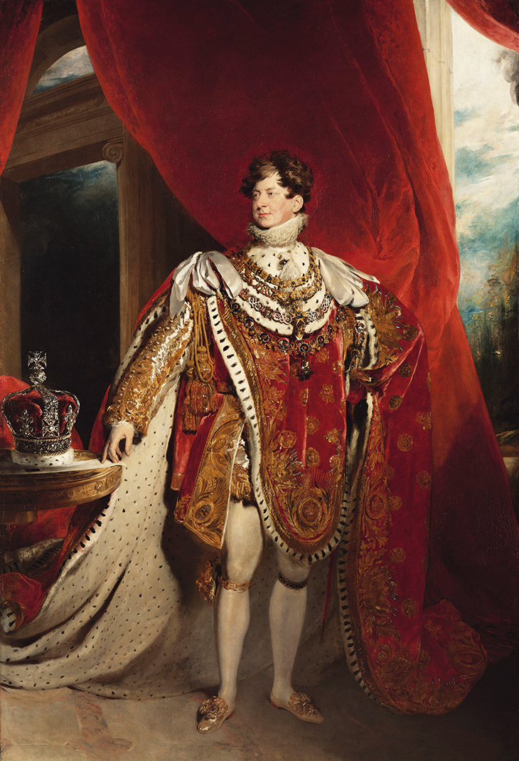 George IV (1762–1830) (1821), Thomas Lawrence.