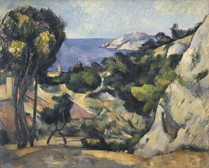 L'Estaque (1879–83), Paul Cézanne.