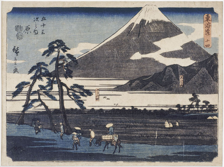 Hara (1850–51), Hiroshige Utagawa. 