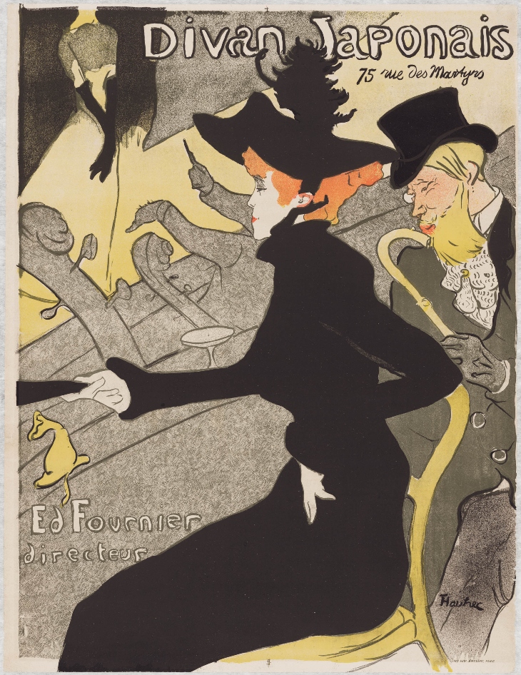 Divan Japonais (1893), Henri de Toulouse-Lautrec.