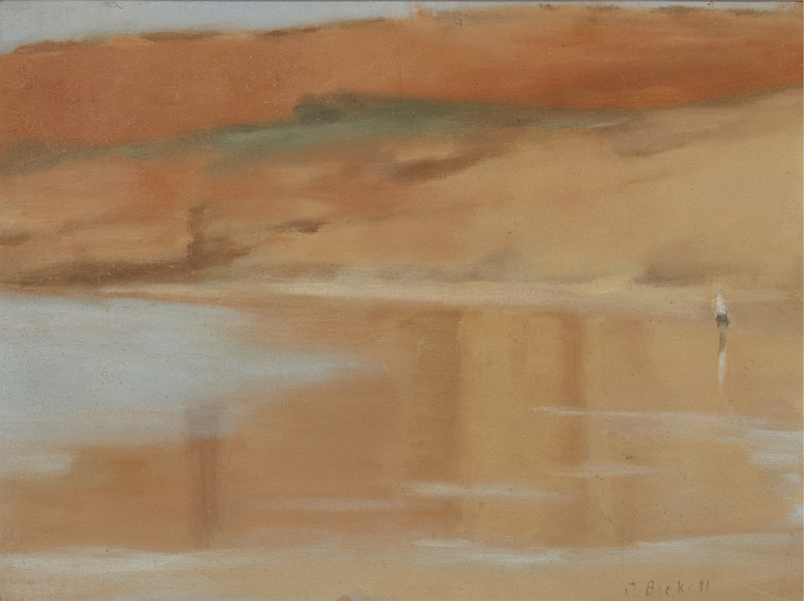 Wet Sand, Anglesea (1929), Clarice Beckett.