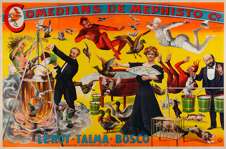 Comedians de Mephisto Co. Allied with Le Roy-Talma-Bosco (1905), Adolph Friedländer.