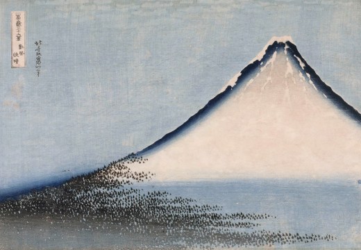 The Blue Fuji (1831), Katsushika Hokusai.